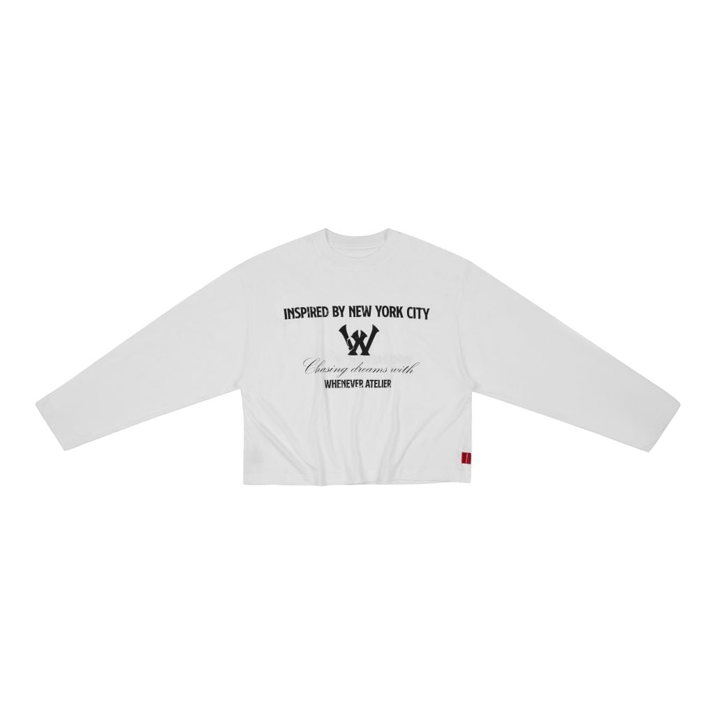“YUMII“ 製品  LONGSLEEVE / WHITE